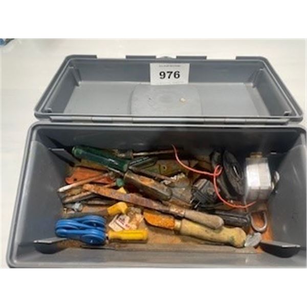 SEIZURE:  TOOLBOX WITH ASSORTED TOOLS