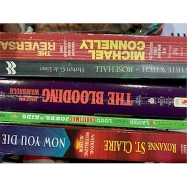 SEIZURE:  5 ASSORTED BOOKS