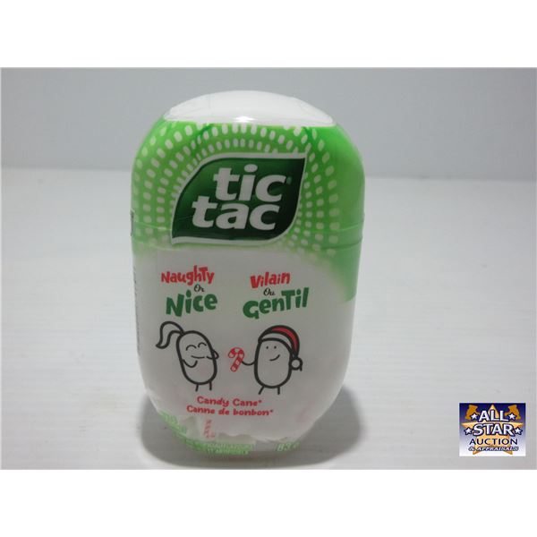 NEW:  TIC TAC "NAUGHTY OR NICE" LUMPS OF COAL CANDY CANE (83 G)