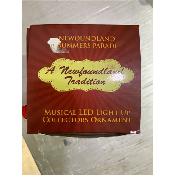 SEIZURE:  NEWFOUNDLAND MUSICAL CHRISTMAS ORNAMENT