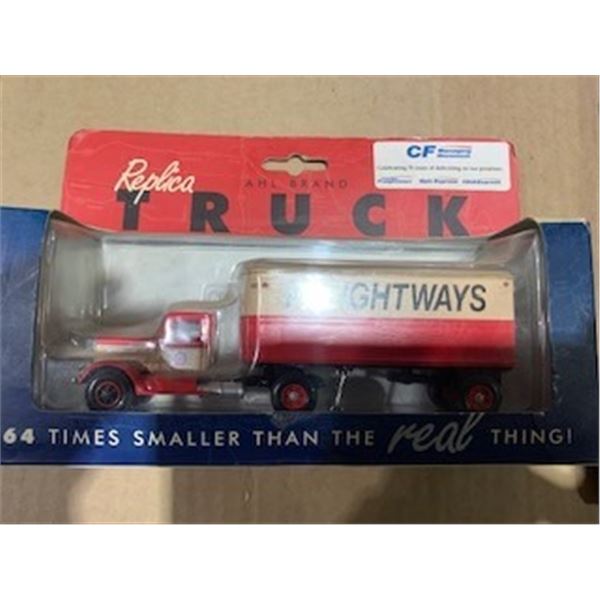 SEIZURE/COLLECTIBLE:  FREIGHTWAYS METAL TRUCK TOY IN ORIGINAL BOX