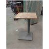 Image 1 : Metal Base on Casters Parts Table - or whatever 14.5" x 20" x 36" tall 
