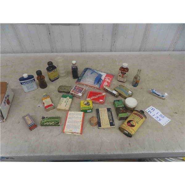 Vintage Medicine Bottles - Drug Store Products