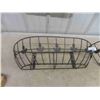 Image 2 : Wrought Iron Wall Mount Planter 8.5" x 8.5" x 29" 