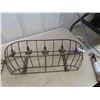 Image 3 : Wrought Iron Wall Mount Planter 8.5" x 8.5" x 29" 