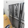 Image 4 : 4 Wrought Iron Garden Décor 19" x 64" each 