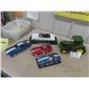 Image 1 : 4 Die Cast Cars ; 2 Cobra Shelby, 1 GT, Mercury Cyclone & John Deere 8420 Tractor