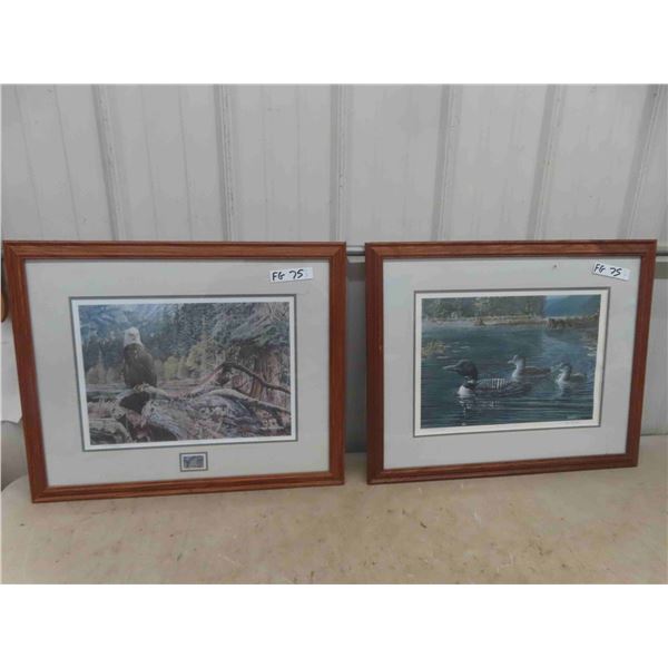 2 Framed Prints - Limited Edition - Both Paul Rankin + Signed 21.5" x 26.5"