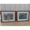 Image 1 : 2 Framed Prints - Limited Edition - Both Paul Rankin + Signed 21.5" x 26.5"