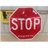 Image 1 : Metal Stop Sign 24" x 24"