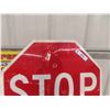 Image 3 : Metal Stop Sign 24" x 24"