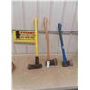 Image 1 : 3 Axes ; 1 is Splitting Axe + 2 With Fiberglass Handle