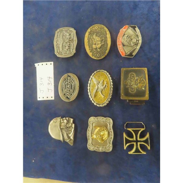 9 Belt Buckles