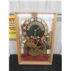 Image 1 : Moosehead Beer Mirror Clock 13" x 19" 