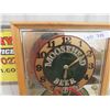 Image 2 : Moosehead Beer Mirror Clock 13" x 19" 