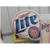 Image 3 : Miller Beer Sign - Metal 33" x 36"