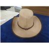 Image 5 : White Western Star Leather Cowboy Hat Sz XL , 2 Genuine Leather Western Star 
