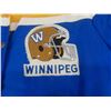 Image 4 : Winnipeg Blue Bombers Quilted Jacket Sz Med - New