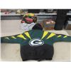 Image 3 : Green Bay Packers Winter Jacket Sz Med - Clean Excellent Condition, NFL Proline