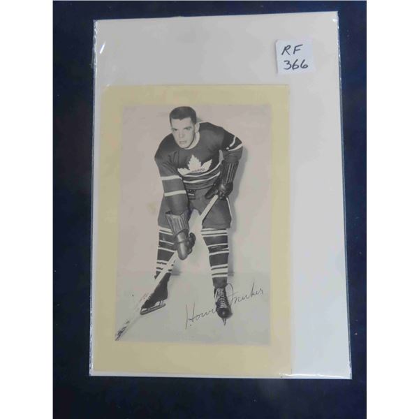 Beehive Hockey Photo Howie Meeker Toronto Maple Leaf GRP 2