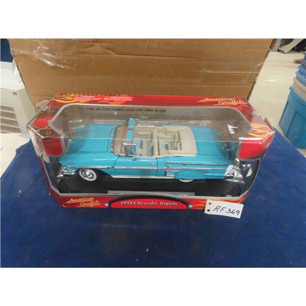 1958 Chevy Impala Convertible American Graffiti 1:18 Scale
