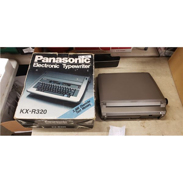 Panasonic Electric Typewriter KX - R320 - New Old Stock