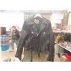 Image 1 : Leather Motorcycle Jacket with Fringe SZ 42