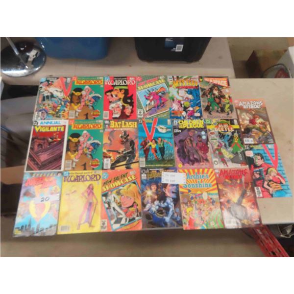 Comics (20) ; The War Lord, Angle Love, plus more