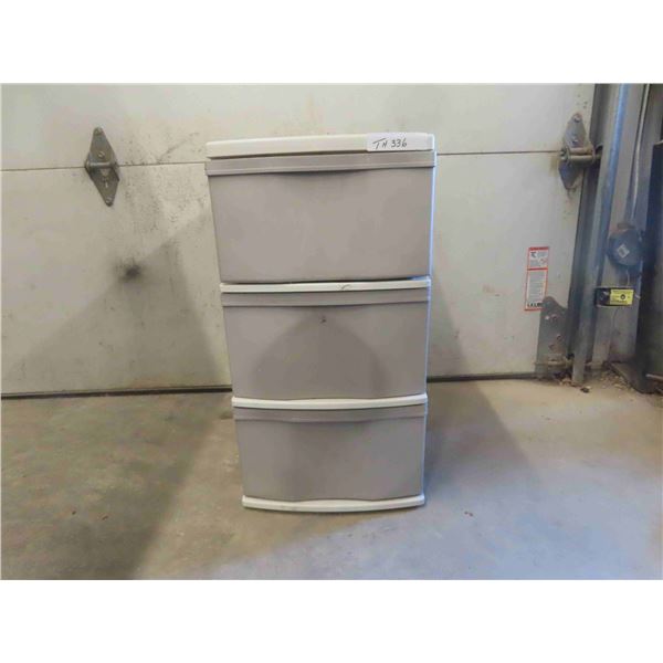 Storage Container - 3 Drawer 13" x 15" x 25"