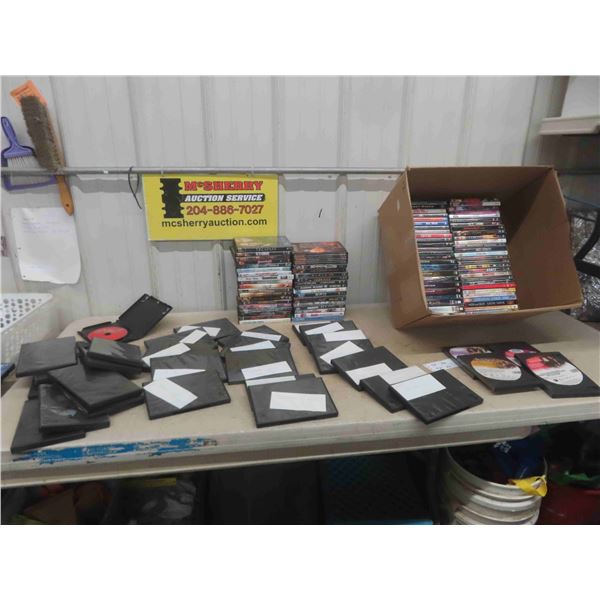 100++ DVD Movies ; Gi Jane, Ghost Rider, Clash of The Titans, Disney, plus more