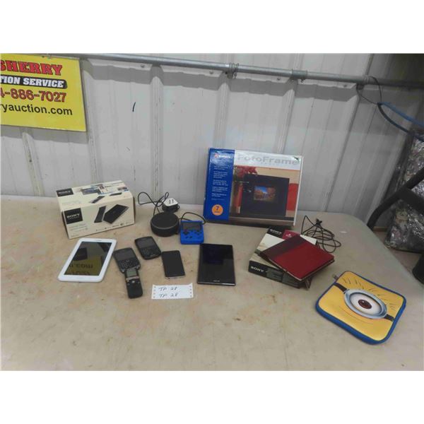 Various Electronics ; iPod, Amazon Alexa - Works, Samsung Tablet, ASUS Table - 