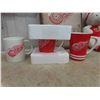 Image 5 : Red Wings Stuffies, Coffee Mugs, Piggy Bank, 12" x 18" Print of Ticket for game, 