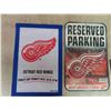 Image 7 : Red Wings Stuffies, Coffee Mugs, Piggy Bank, 12" x 18" Print of Ticket for game, 