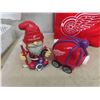 Image 9 : Red Wings Stuffies, Coffee Mugs, Piggy Bank, 12" x 18" Print of Ticket for game, 