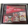 Image 3 : 2012 Limited Edition Detroit Red Wings Signature rink & Framed Cards + Pendants