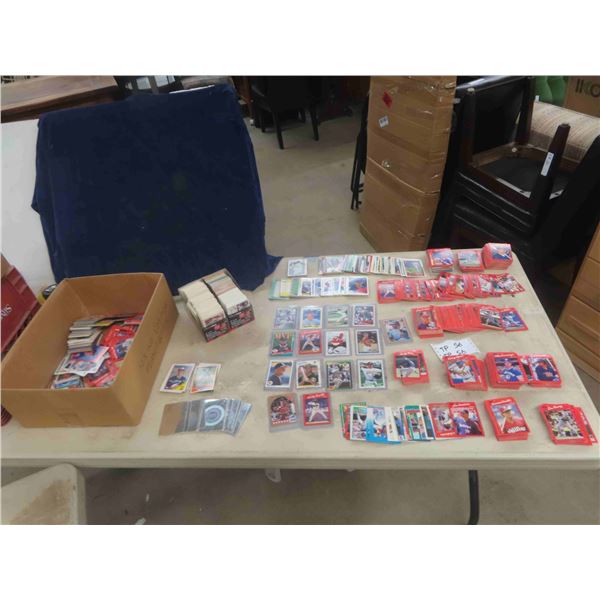 Quantity of Baseball Cards - 1980s + 90s and Newer