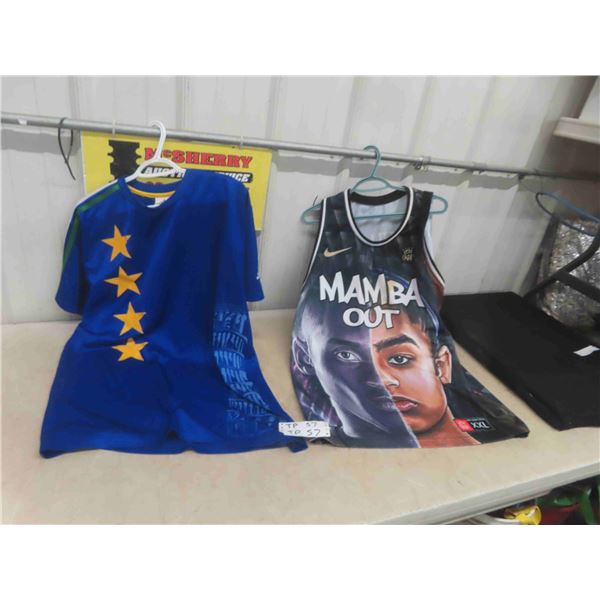 Adidas Soccer Shirt & Mamba Basketball Shirt SZ XXL 