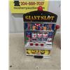 Image 2 : Giant Slot Machine / Coin Bank with Box - New Condition 6" x 8" x 13" 
