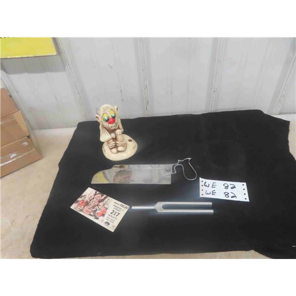 Frosst Ornament, Bone Saw, Tune Fork