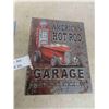 Image 3 : 2 Modern Metal Signs ; 12" x 15" GTX  & 12.5" x 16" Hot Rod Garage