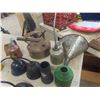 Image 2 : Oil Squirt Cans - some with labels + Funnels