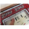 Image 4 : Coca-Cola Clock 14.5" x 14.5" - crack on glass & Coca-Cola White Board 13.5" x 15"