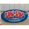 Image 1 : Cool Stop Drink Sign - Fiberboard 25" x 48" 