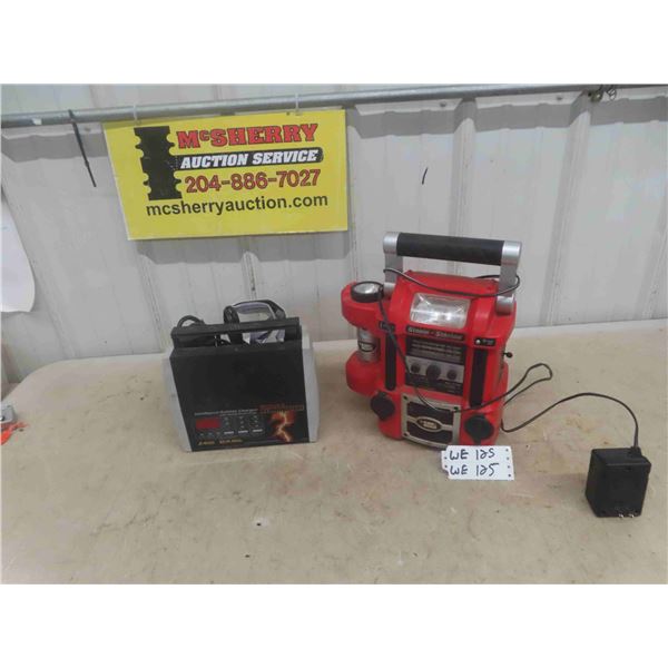 Black + Decker Storm Station Radio - Chargeable, Eliminator Battery Charger