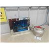 Image 1 : Aluminum Kettle, Light Up City Picture 13" x 16"