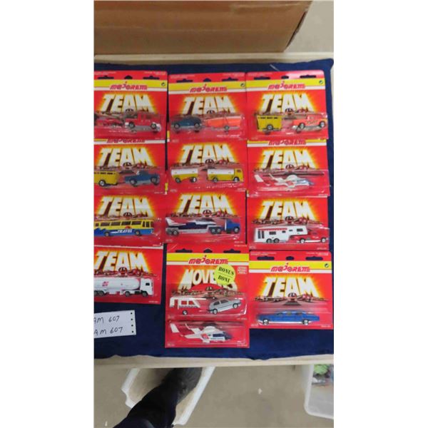 12 Majorette Die Cast Cars - Mid 90s 