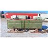 Image 2 : Double Bobsleigh with Wooden Box 10.5" x 30" x 37" - has wagon Tongue