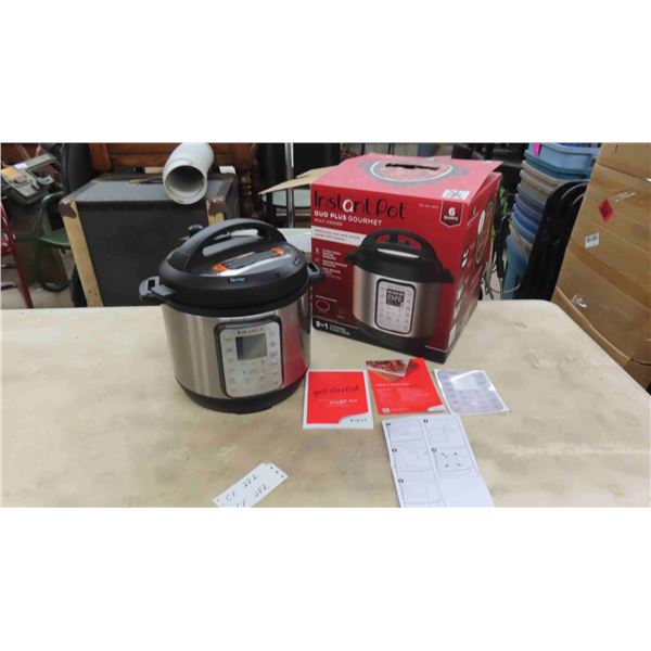 Used Instant Pot with Manual - McSherry Auction Service Ltd.