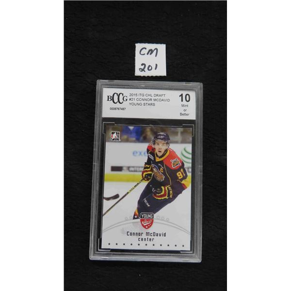 Graded 10 Connor McDavid Young Stars