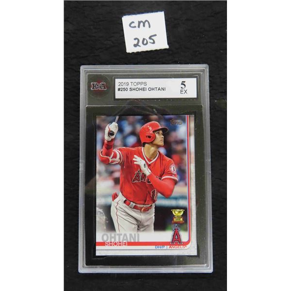 Graded Shohei Ohtani Rookie Cup Card